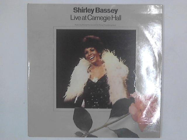 Live At Carnegie Hall 2xLP GATEFOLD By Shirley Bassey